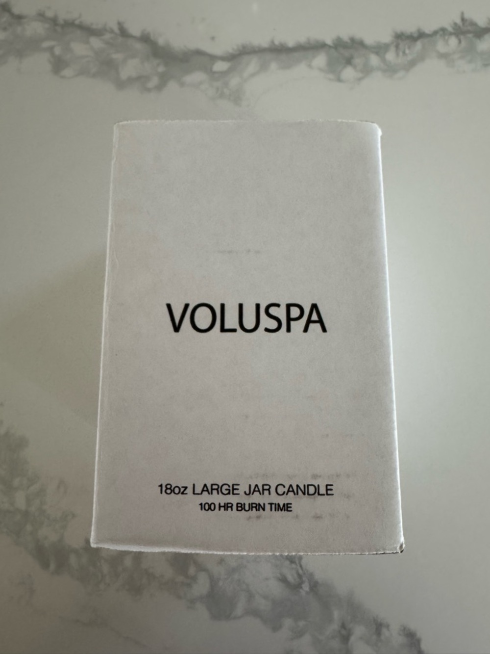 Voluspa Spiced Pumpkin Latte Candle - Amber Gold Glass 18 oz NEW - Picture 8 of 8